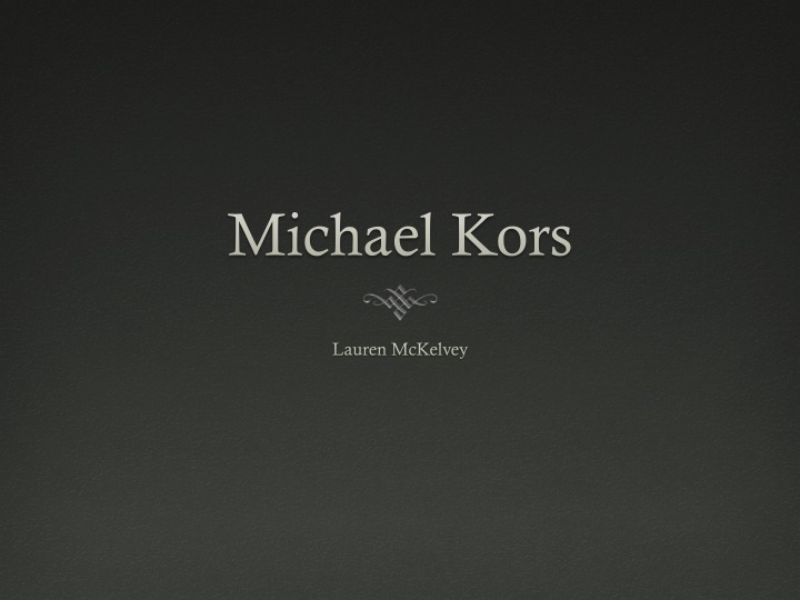 Michael Kors Company | laurenmckelvey